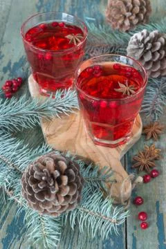 Hot mulled wine Stock Photos