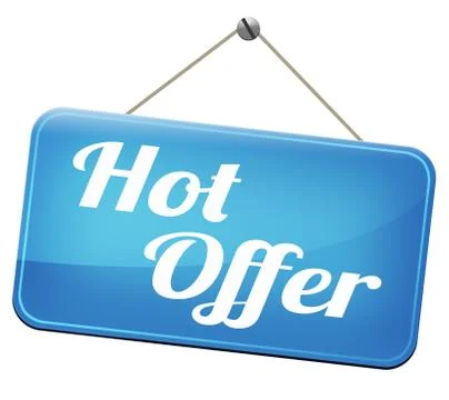 Hot offer Illustrazione stock