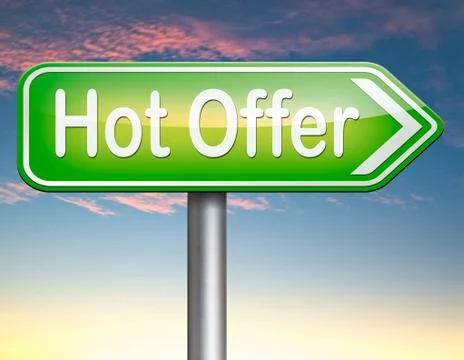 Hot offer Illustrazione stock
