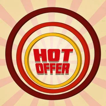 Hot offer Stock Illustration