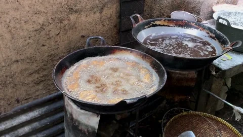 Hot oil. Stock Footage 224869919