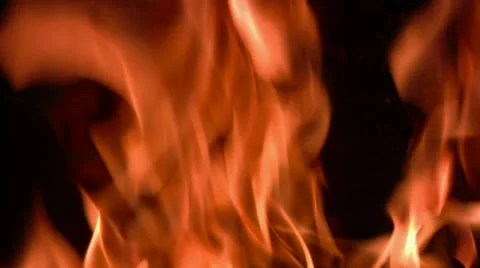 Hot orange flames Vidéo 22518540