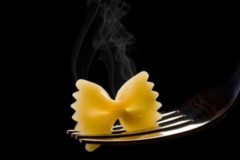 Hot pasta Stock Photos