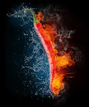Hot Pepper Stock Illustration