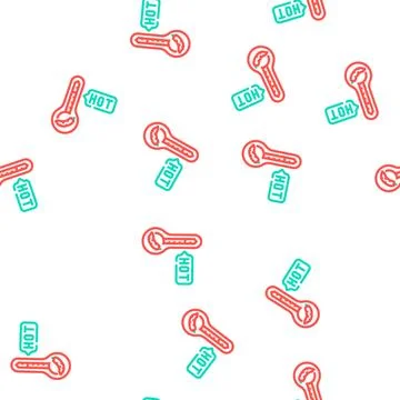 Hot pepper spice scale vector seamless pattern 스톡 일러스트