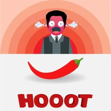 Hot peppers Stock Illustration