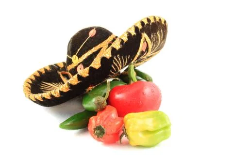 Hot peppers 스톡 사진
