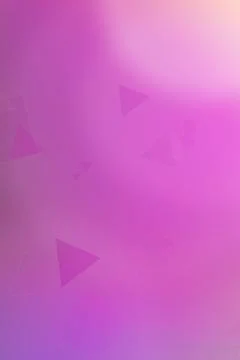 Hot pink abstract background featuring faint translucent triangle and polyg.. Stock Illustration
