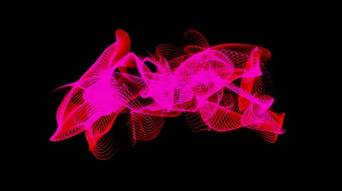 Hot pink abstract motion background Stock Footage 33785604