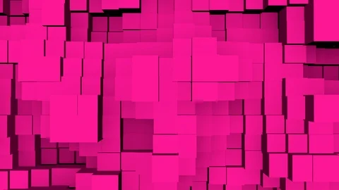 Hot pink block background with continuous loop Stock-Footage 104454135