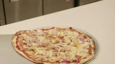 Hot pizza HD Stock Footage 245468768