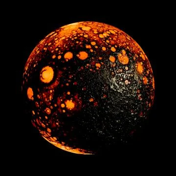 Hot planet Stock Illustration