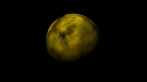 Hot planet in solar system Stock Footage 259203714
