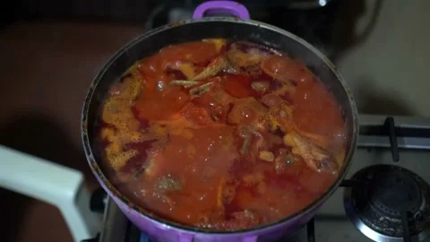 A Hot Pot Stock Footage 219196458