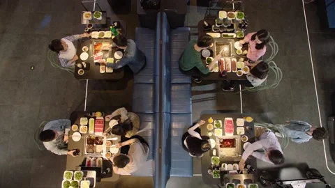 Hot Pot Restaurant Video stock 157056675