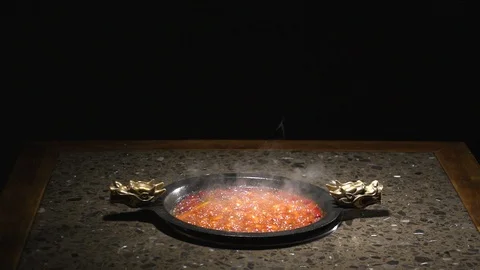 Hot Pot In Slow Motion 01 Stock Footage 111640066