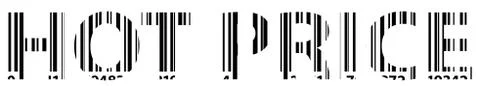 Hot Price Bar Code Stock-Illustration