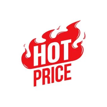 Hot Price vector icon Stock Illustration