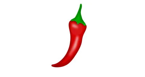 Hot red chili Stock Illustration