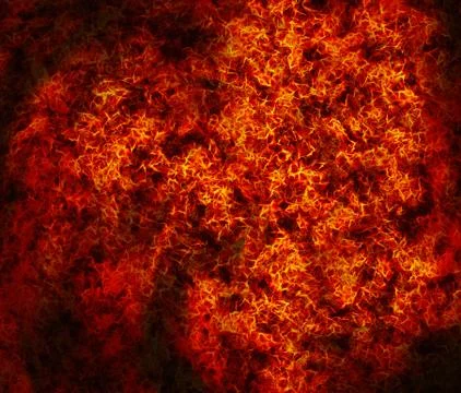 Hot red fire texture Illustrazione stock