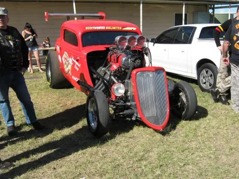 Hot Rod Foto stock