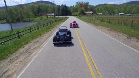 Hot rod race Video stock 85021853