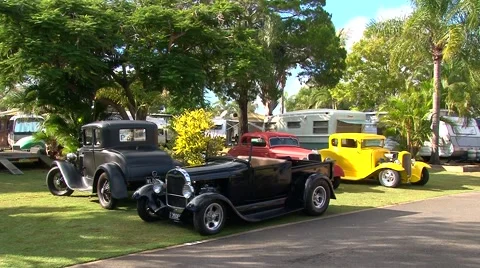 Hot Rods Stock Footage 58712541
