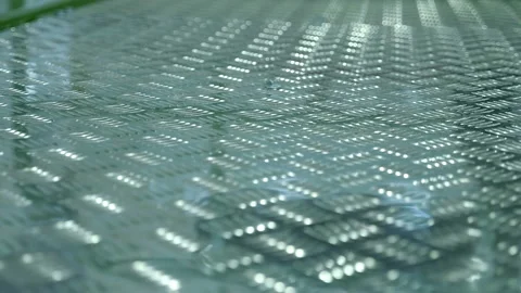 Hot-rolled corrugated lentil sheet is intend for construction, cladding, roofing Video stock 217759952