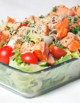 Hot salad Stock Photos