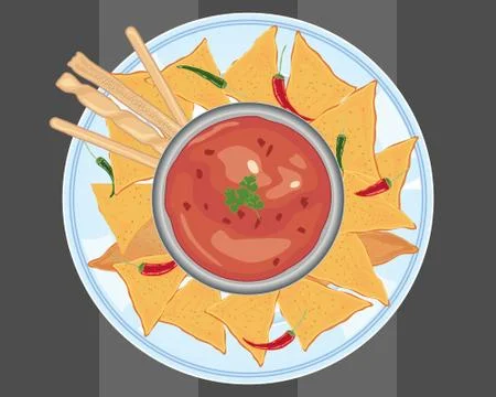 Hot sauce Stock Illustration