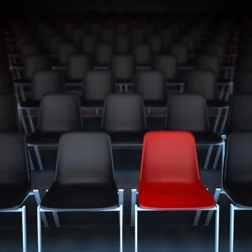 Hot seat Stock Illustration