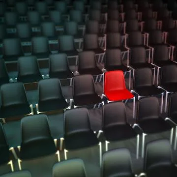 Hot seat Stock Illustration