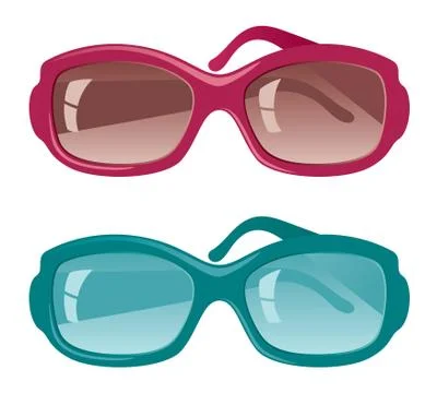Hot shades Stock Illustration