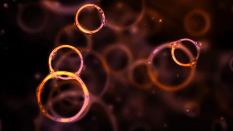 Hot Shining Dark Circles Stock Footage 97405783