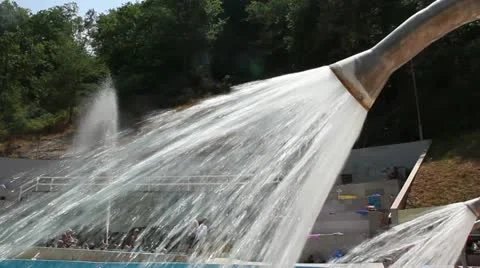 Hot showers _2 Stock Footage 11361895