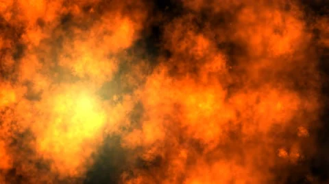Hot Smoke Animation Stock Footage 50606669