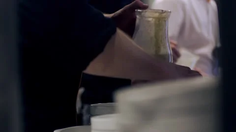 Hot soup Stock Footage 34423269