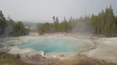 Hot Spring 02 UHD Stock Footage 179174773