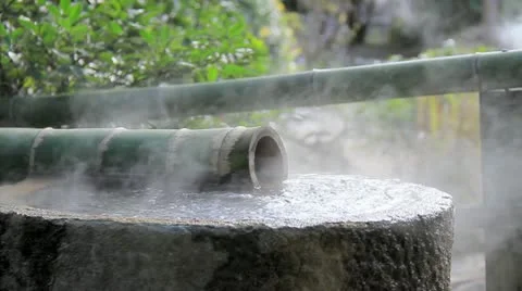 Hot spring Stock Footage 10931170