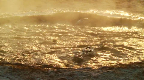 Hot Spring 스톡 동영상 30595845