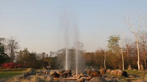 Hot spring 스톡 동영상 36108262