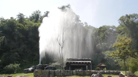 Hot spring 스톡 동영상 45123833