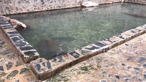 Hot spring Stock Footage 323242559