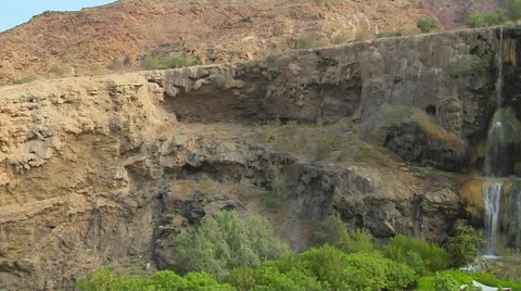Hot Spring At Madaba Stock Footage 57385351
