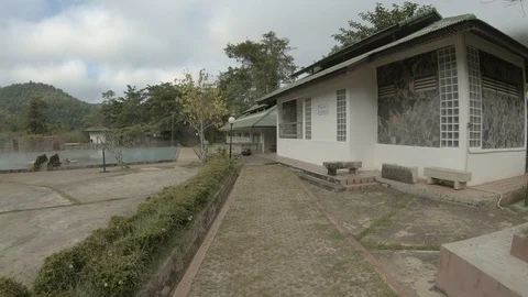 Hot spring at Mae Hong Son, Thailand Stock Footage 101236763