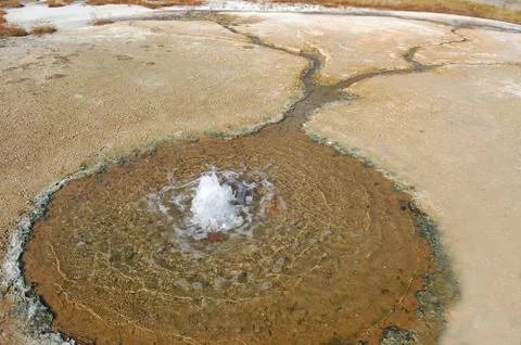 Hot spring Stock Photos