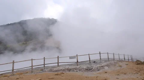 Hot Spring Volcanic Indonesia Video stock 37699801