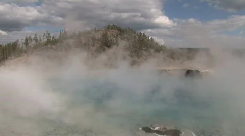 Hot Springs Stock Footage 270293