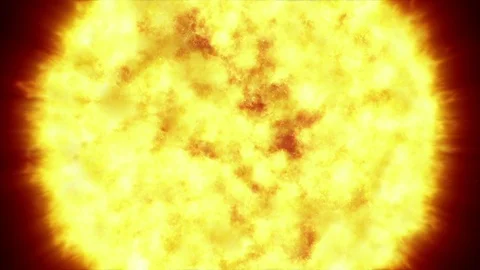 Hot star with plasma 库存影片 91665954