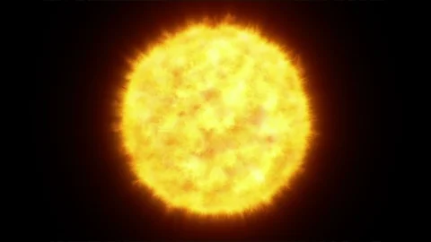 Hot star with plasma Video stock 91665963